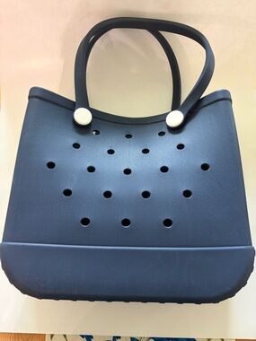 Tote Bag For Beach Rubber Looks Like Bogg